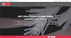 Desktop Screenshot of dmt-gmbh.com